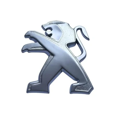 Image of HJHYYHG Car Emblem Badge, for Peugeot 207 307 107 407 507 508 408 308 206 406 1008 5008 3008 Badge Decals, Rear Trunk Front Bonnet Trunk, Body Decoration