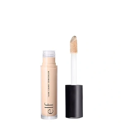 Image of e.l.f. 16HR Camo Concealer, Full Coverage, Lightweight, Corrects, Contours, Highlights, Light Peach, Dries Matte, 6 Shades Plus 27 Colours, Ideal for All Skin Types, ml (Pack of 1)
