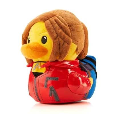 Image of TUBBZ Plush: Resident Evil Claire Redfield Cosplaying Rubber Duck Soft Plush Collectible Toy