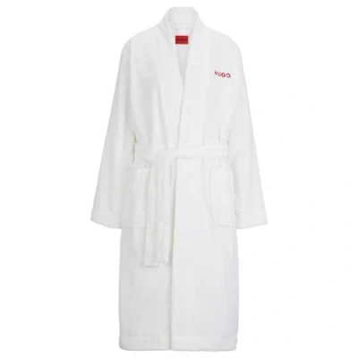 Image of BOSS Women&#039;s Terry Dressing Gown, White100, L
