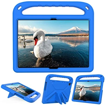 Image of for Huawei Mediapad T5 10 10.1 Inch Tablet Case Kids Lightweight Shockproof Cover with Handle Stand Blue