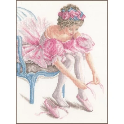 Image of Lanarte Counted Cross Stitch Kit: My First Dance, 27 x 36cm, PN 0171419