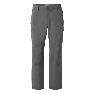 Image of Craghoppers Mens NosiLife Cargo II Trousers (Black Pepper) Size 33 Long