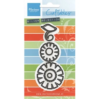 Image of Marianne Design Craftable Flower Set Funky Die