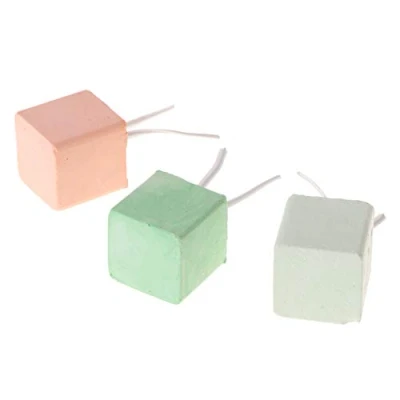 Image of BFLKY Hamster Chew Toy Teeth Grinding Stone Cube Mineral For Hamsters Chinchillas Rabbits Small Pet Animals