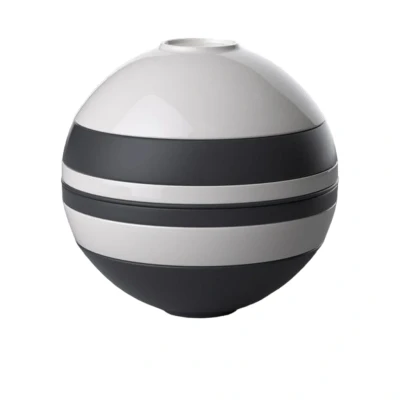 Image of Villeroy &amp; Boch Dinnerware Set La Boule Black / White 7 Piece
