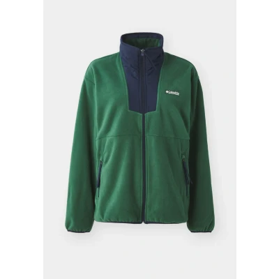 Image of Columbia Sequoia GROVE FULL ZIP Fleece jacket, Women&#039;s, Size: XS, Rain forest/collegiate navy