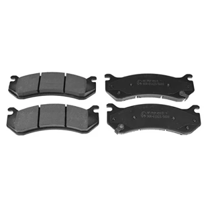 Image of 18041762 Brake pad set BLUE PRINT ADA104254 Rear Axle with acoustic wear warning