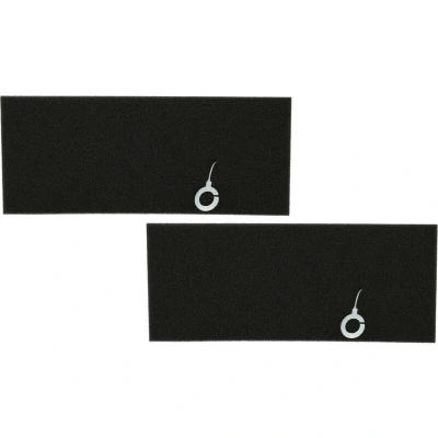 Image of 2x Vacuum Cleaner Filter compatible with Bosch gl 30 bag&amp;bagless hepa parquet 2400 w BSGL3248003, BSGL3248009 Foam