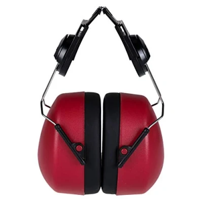 Image of Portwest Clip On Ear Protector, Size: One Size, Colour: Red, PW42RER