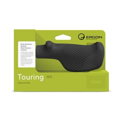 Image of ERGON GT1 Handlebar Grips, Large, Black