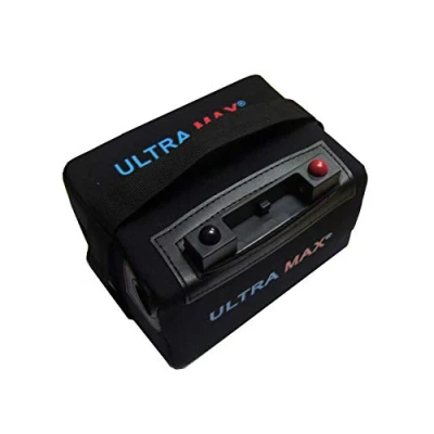 Image of Replacement Ultramax For PowaKaddy Universal 36 Hole Lithium Battery &amp; Charger Golf