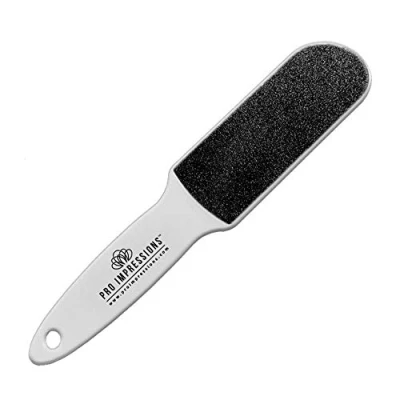 Image of Large Double Sided Paddle Foot File Curved Pro Impressions Pedicure