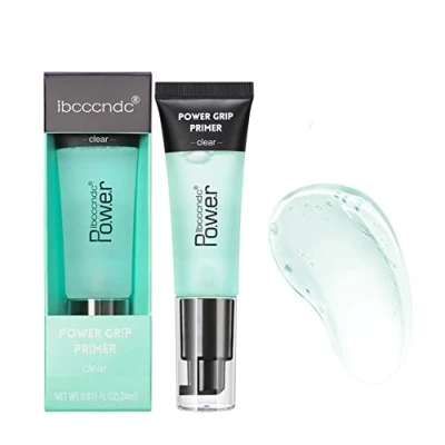 Image of Power Grip Primer, Gel Based &amp; Hydrating Face Primer for Smoothing Skin Gripping Makeup, Moisturizes Primes, Makeup Long Lasting, Foundation (Green)
