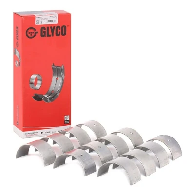 Image of 11211706829, 11211706830, 11211706831, 11211706847, 11211706848 Main Bearings, crankshaft GLYCO H023/7 STD BMW: 3 Saloon, Coupe, Saloon