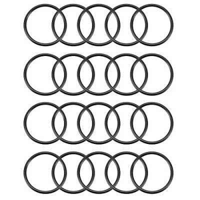 Image of sourcingmap Nitrile Rubber O Rings 52mm OD 45mm ID 3.5mm Width, Metric Sealing Gasket, Pack of 20