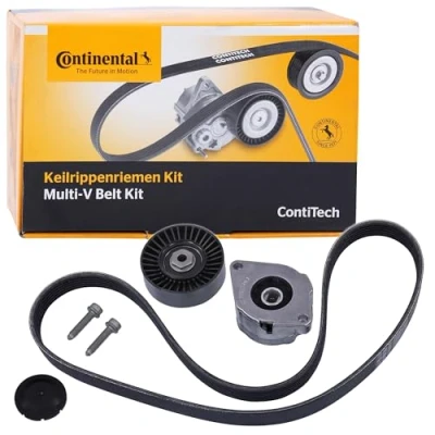 Image of 6PK1045 V ribbed belt set CONTITECH 6PK1045K1 VOLKSWAGEN: Passat B5 Estate, Transporter 4, GOLF 3 Variant, SEAT: Ibiza 2, Alhambra I