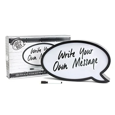 Image of Light Up Speech Bubble Box