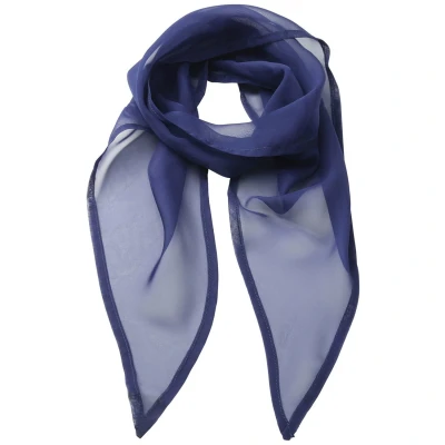 Image of Premier Unisex Adult Colours Chiffon Scarf (Marine Blue) One Size