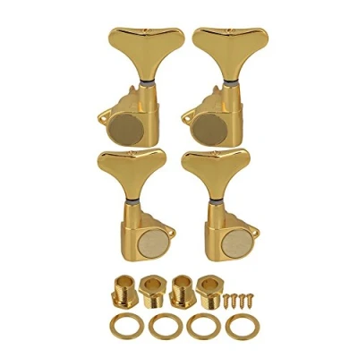Image of BQLZR Gold Electric bass Tuners Machine Heads Tuning Pegs 2L2R