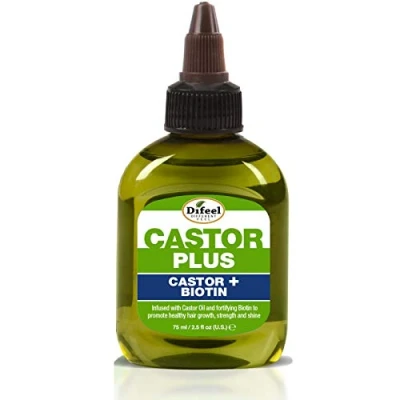 Image of Difeel Premium Castor Plus Biotin Mega Growth Hair Oil 2.5 oz.