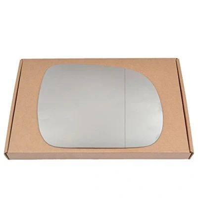 Image of Less4spares Wing Mirror Glass Right Compatible with Toyota Hilux 2005 2016 STICK ON Driver Off Side Blind Spot