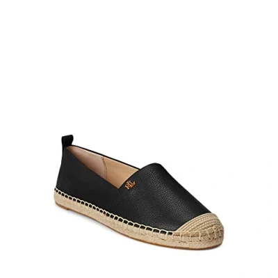 Image of Lauren Ralph Women&#039;s Cameryn Espadrille, Black 2, 5.5 UK