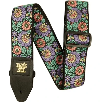 Image of Ernie Ball Evening Bloom Jacquard Guitar Strap