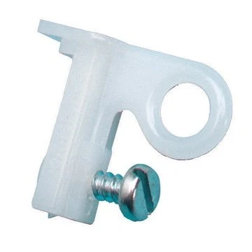 Image of 2 INTEGRA DISCREET CURTAIN TRACK END STOPS Discrete slimglide
