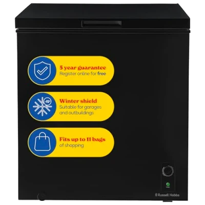 Image of Russell Hobbs RH198CF0E1B freezer Freestanding 198 L E Black