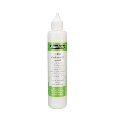 Image of Schmincke AQUA Masking Fluid White 100ml Dispensing Bottle