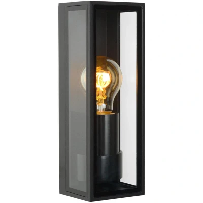 Image of Dukan Modern Wall Lantern Light Outdoor 1xE27 IP65 Black