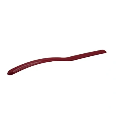 Image of Long Handled Horse Sweat Scraper Red (Plastic Grooming Tool Blue Black)