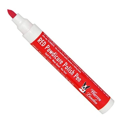 Image of Warren London Pawdicure Nail Polish Pens, Red,5ml