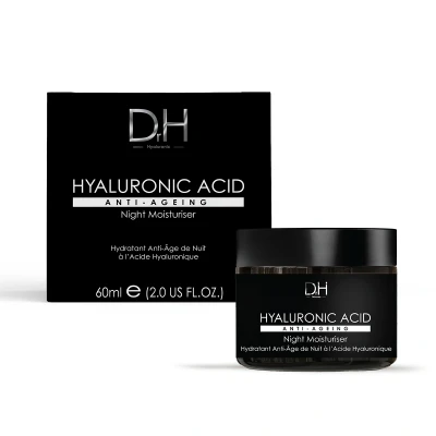 Image of Dr H Unisex Hyaluronic Acid Anti Aging Night Moisturizer 60ml One Size