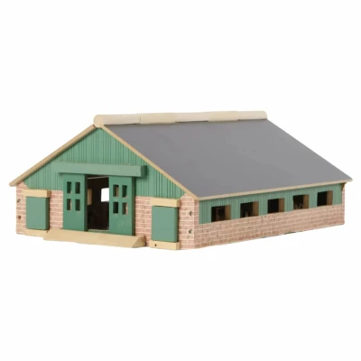 Image of Kids Globe 0492 Cow Hutch Claas Farm Shed, 1:87