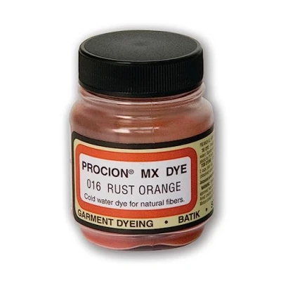 Image of Jacquard Products Procion MX Fiber Reactive Dyes Rust Orange, 2/3oz, Multicolour