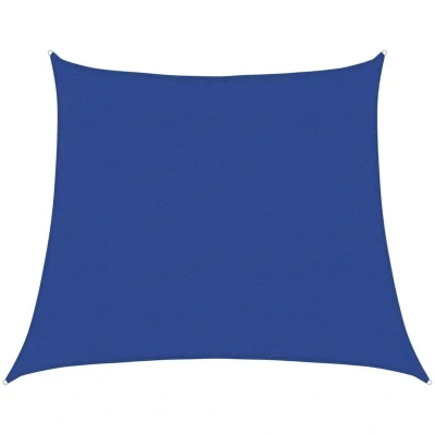 Image of vidaXL Sunshade Sail 160 g/m² Trapezium Blue 4/5x4 m HDPE