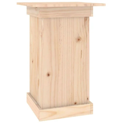 Image of vidaXL Flower Stand 40x40x60 cm Solid Wood Pine