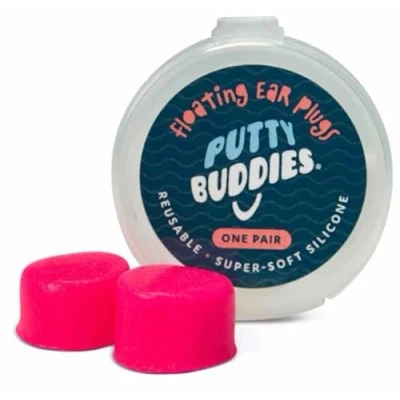 Image of Putty Buddies Floating, Silicone Ear Plugs, 1 Pair Pink