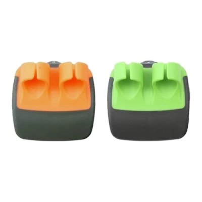 Image of Tabanzhe Vegetable Peeler for Kitchen 2PCS Hand Palm Sharp Peelers with Comfortable Rubber Finger Grips Gadget Pumpkin Carrot Cucumber Potato Peeling