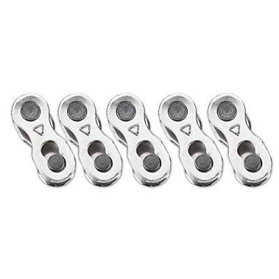 Image of Bike Chain Link, Joint Fydun Bicycle Connector Links 5 Pairs Heavy Duty Quick Release Mater Link Magic Connector(8 speed (6 7 8))