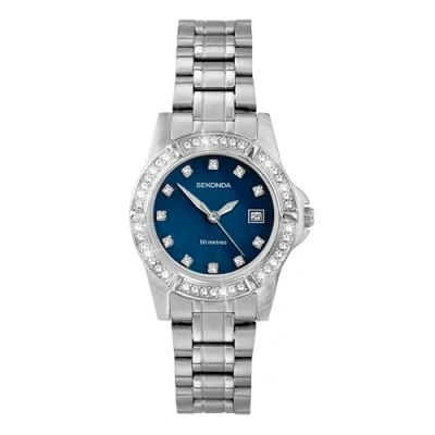 Image of Sekonda Women Analog Japanese Quartz Watch with Stainless Steel Strap 40653