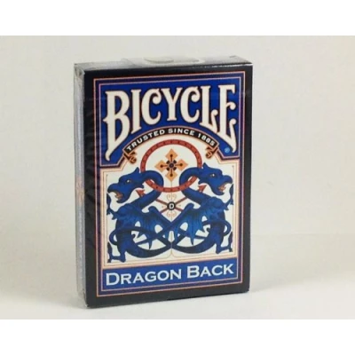 Image of Bicycle Dragon Back Cards (Blue) by USPCC Trick