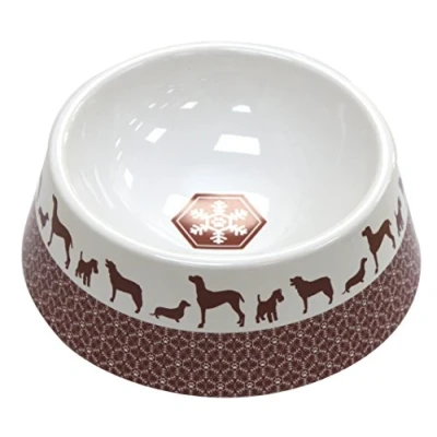 Image of Pet Brands: Printed Creamic Feeding Bowl For Dogs