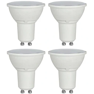 Image of IH GU10 LED Bulbs, Daylight White 6500K, 5W 360lm Equivalent to 50W Bulb, Energy Efficient Non Dimmable, Pack of 4