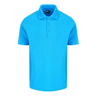 Image of Pro RTX Piqué Polo Shirt Turquoise Blue 5XL