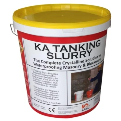 Image of 10 x KA Tanking Slurry 25kg tubs White Water Proofing Damp for concrete and masonry