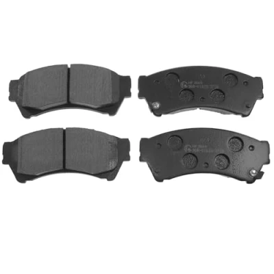 Image of GSYD3323Z, GSYD3323Z9C, GSYD3323ZA, GSYD3328Z, GSYD3328Z9C Brake pad set BLUE PRINT ADM54296 Front Axle with acoustic wear warning MAZDA: 6 Hatchback
