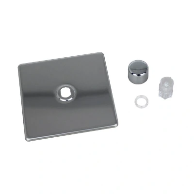 Image of Varilight 1 gang Dimmer Switch Chrome